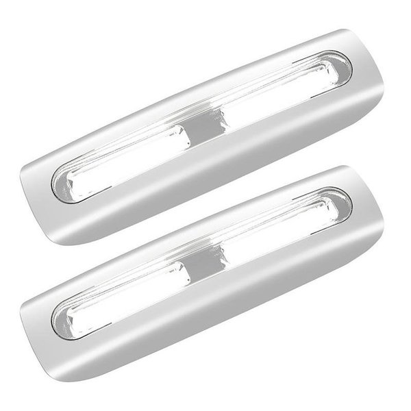 Westek Bar Light, 120 V, AAA Battery, LED Lamp, 160 Lumens, 6000 K Color Temp BARCOB2-T